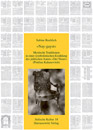 Sabine Boehlich. "Nay-gayst": Mystische Traditionen in einer symbolistischen Erzählung des jiddischen Autors "Der Nister" (Pinkhas Kahanovitsh). Wiesbaden: Harrasowitz, 2008