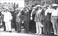 די רעגירונג פֿון אוקראַיִנע קומט אָן פֿון כאַרקאָוו קיין קיִעוו, יוני 24, 1934